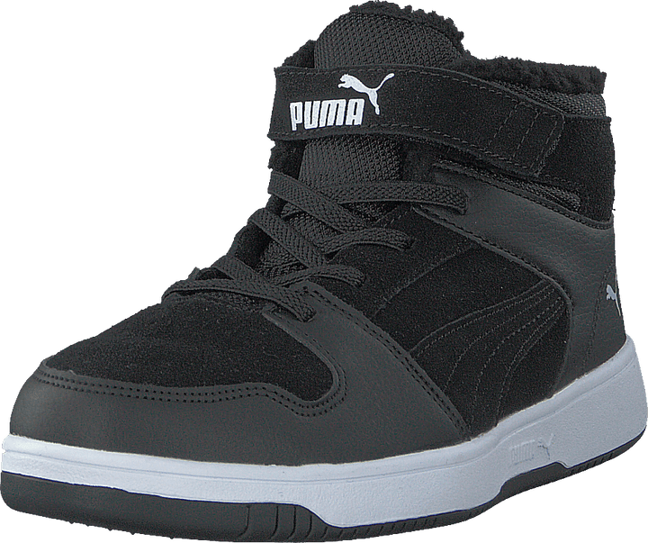 Puma Rebound Layup Fur Sd V Ps Puma Black-puma White