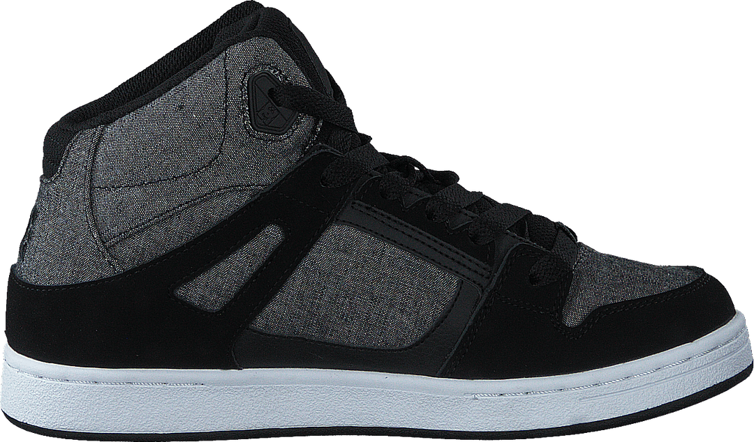 Pure High-top Black/heather Grey