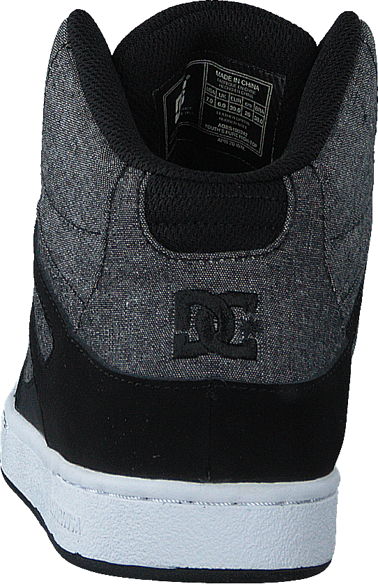 Pure High-top Black/heather Grey