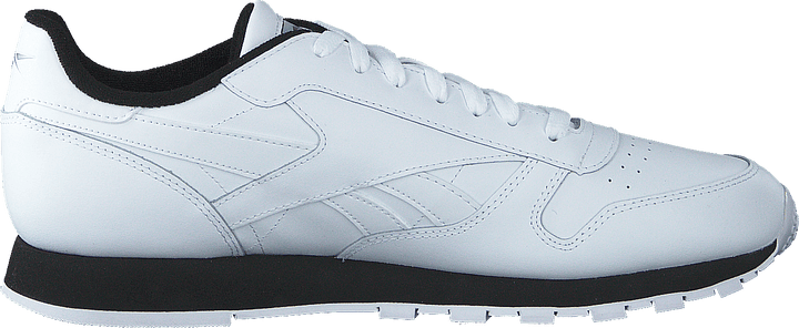 Cl Leather Mu White/black/silvmt