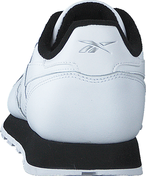 Cl Leather Mu White/black/silvmt
