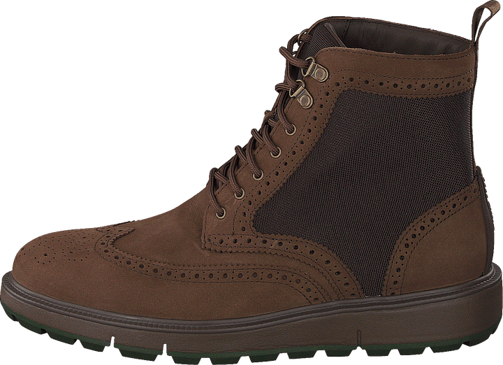 Motion Wing Tip Boot Brown/olive