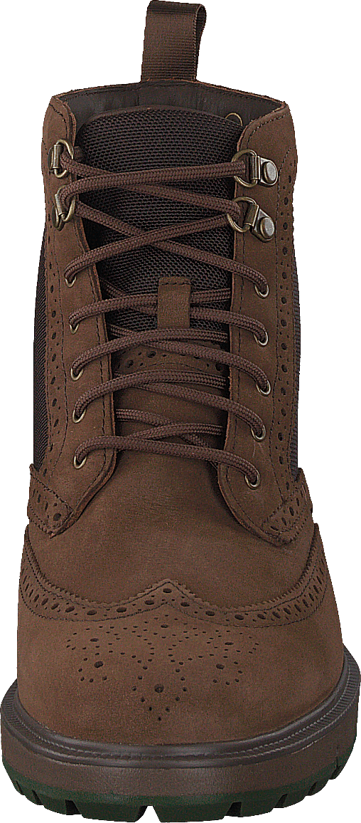 Motion Wing Tip Boot Brown/olive