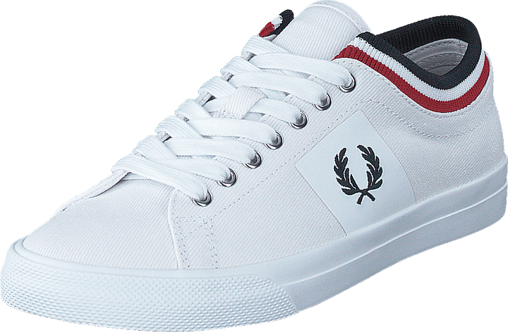 Underspin Tipped Cuff Twill White/navy