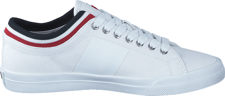 Underspin Tipped Cuff Twill White/navy