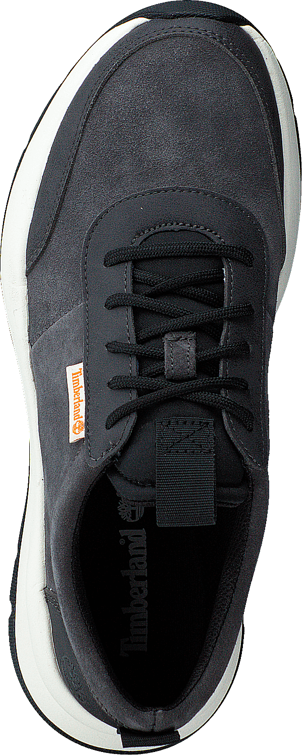 Boroughs Project Lthr Ox Dark Grey Suede