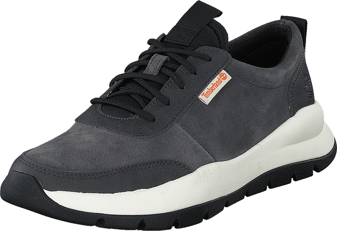 Boroughs Project Lthr Ox Dark Grey Suede