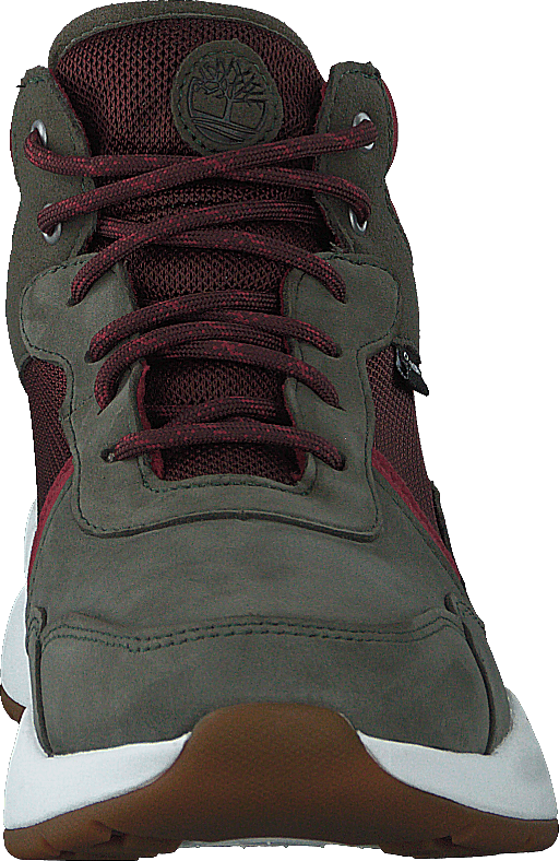 Boroughs F/l Mid Wp Dark Green Nubuck