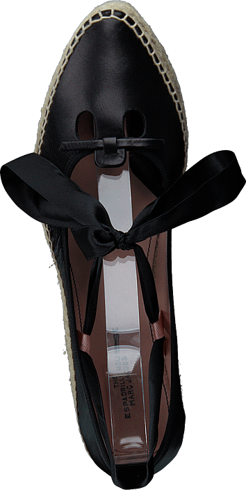 The Mouse Platform Espadrille Black