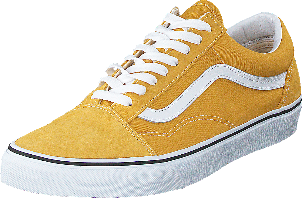 Ua Old Skool Dottergelb/echtes Weiß