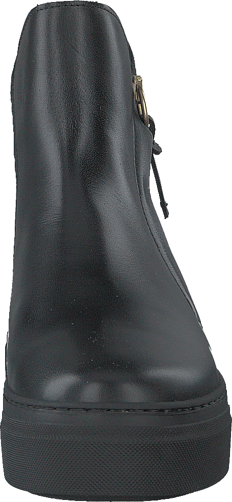 Vanna Mid Zip Stiefel Schwarz