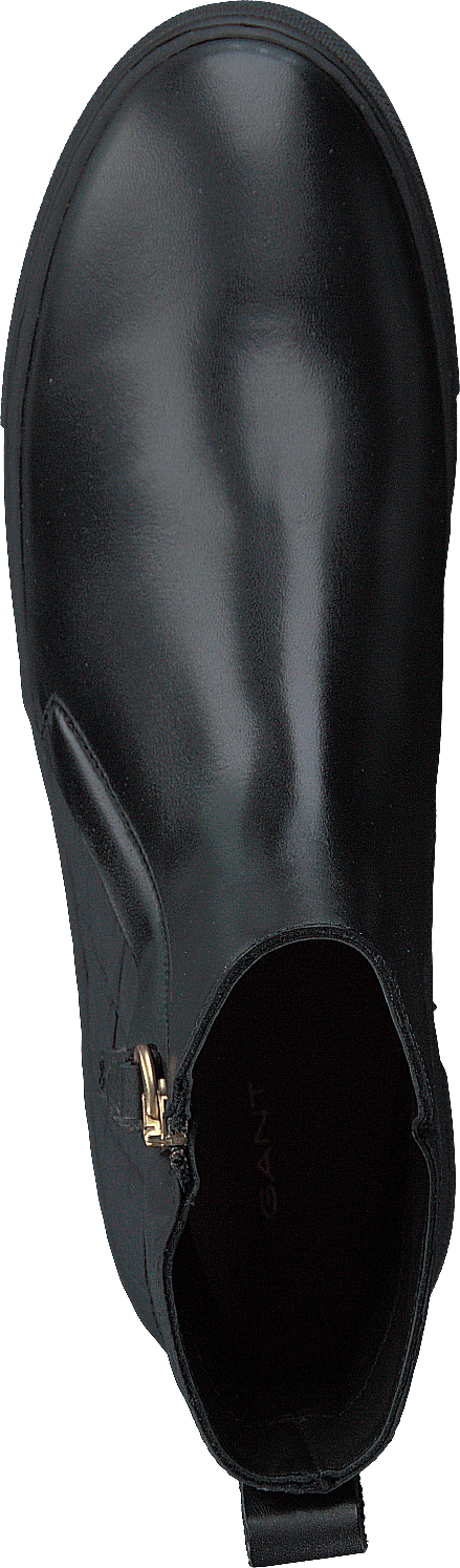 Vanna Mid Zip Stiefel Schwarz