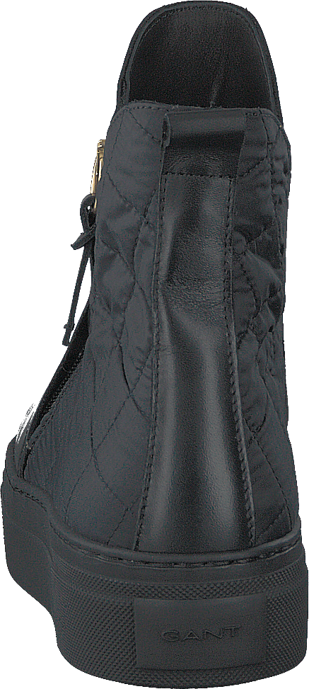 Vanna Mid Zip Stiefel Schwarz