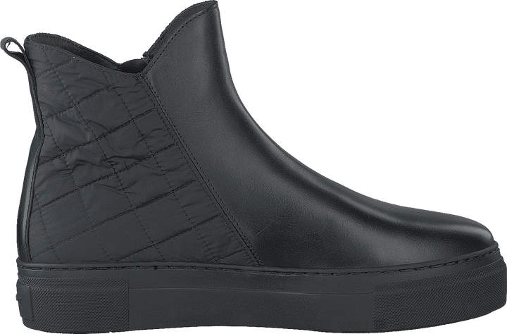 Vanna Mid Zip Stiefel Schwarz