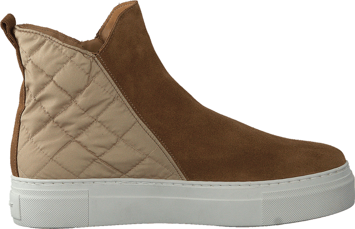 Vanna Mid Zip Boot Warm Khaki