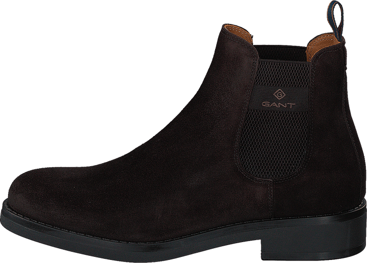 Brookly Chelsea tmavě hnědá