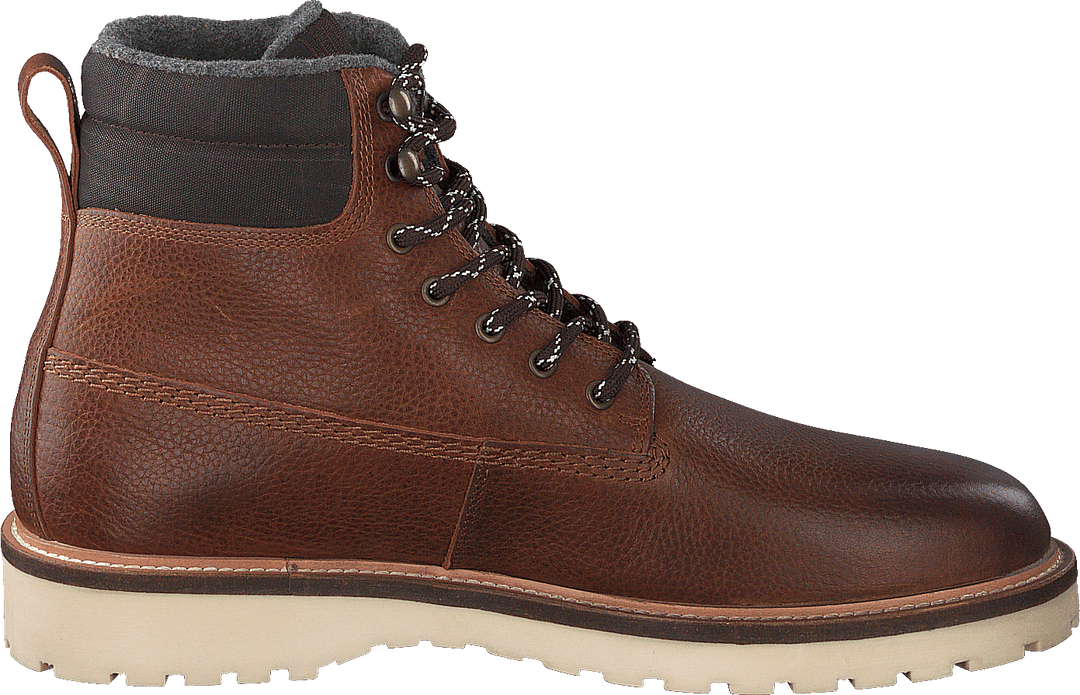 Roden  Mid Lace Boot Cognac