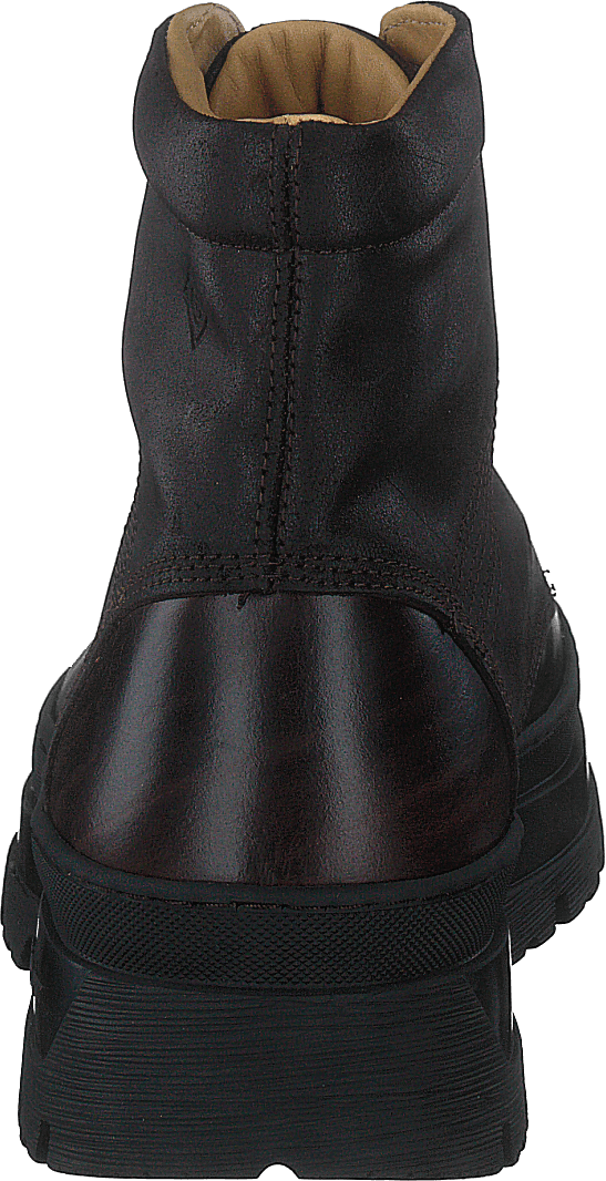 St Grip Mid Lace Boot Dark Brown