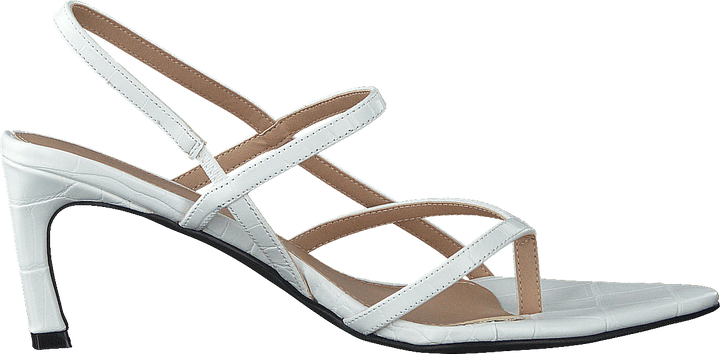 Flippi Riemchen Heels Offwhite