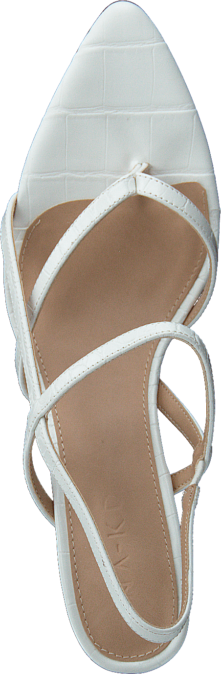Flippi Riemchen Heels Offwhite