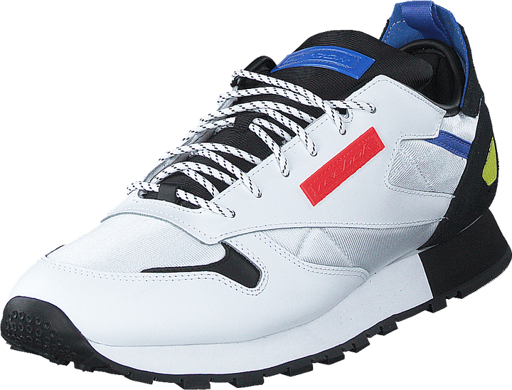 Classic Leather Reedux White/Black/Blubla