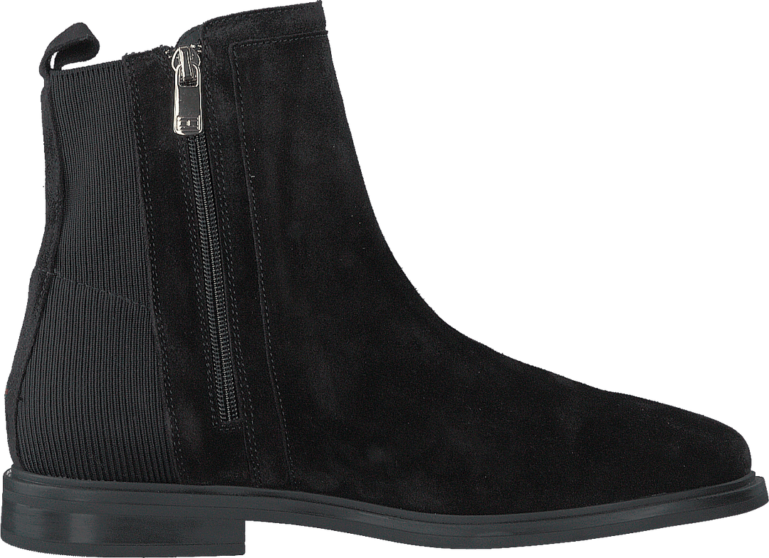 Essential Flat Boot Schwarz