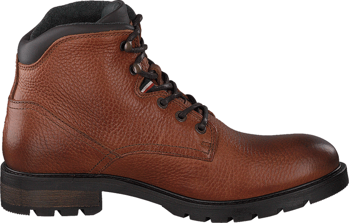 Klassischer Warm Tumble Lth Stiefel Braun
