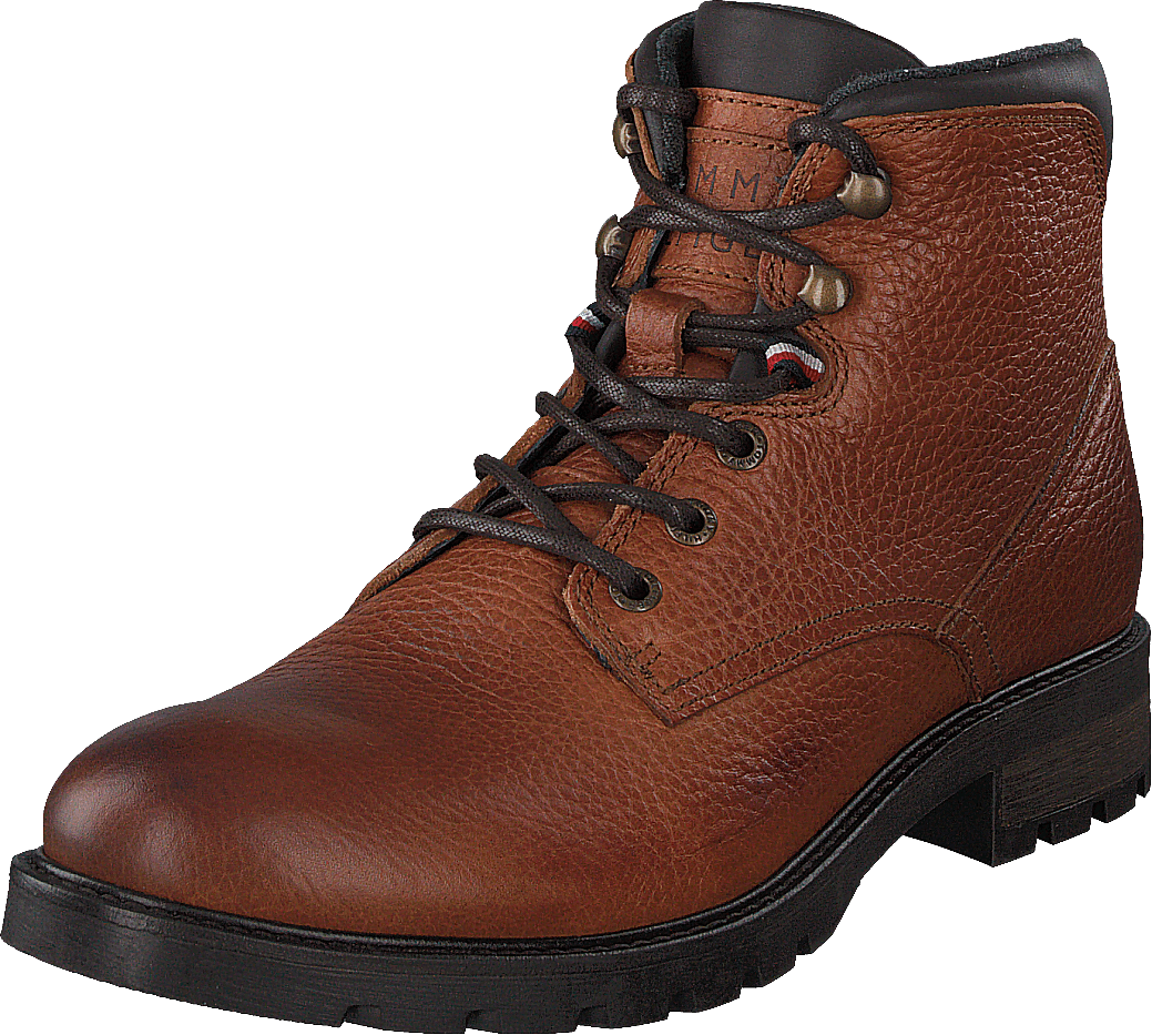 Klassischer Warm Tumble Lth Stiefel Braun