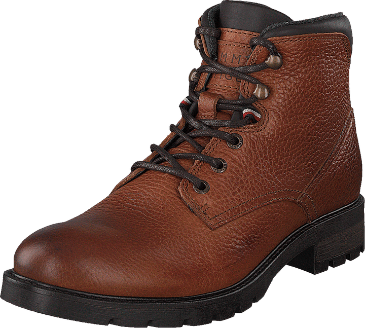 Klassischer Warm Tumble Lth Stiefel Braun