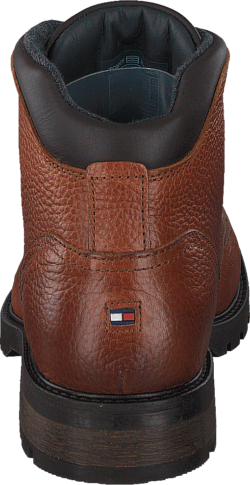 Klassischer Warm Tumble Lth Stiefel Braun