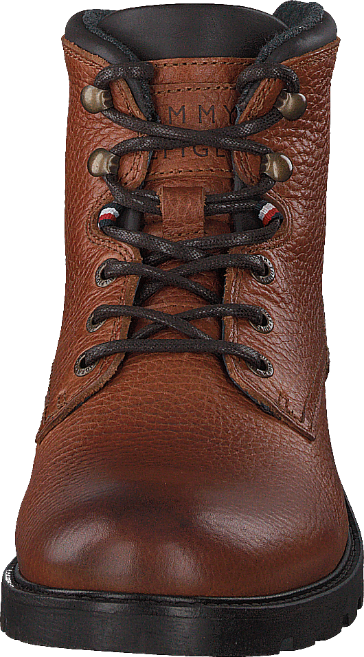 Klassischer Warm Tumble Lth Stiefel Braun