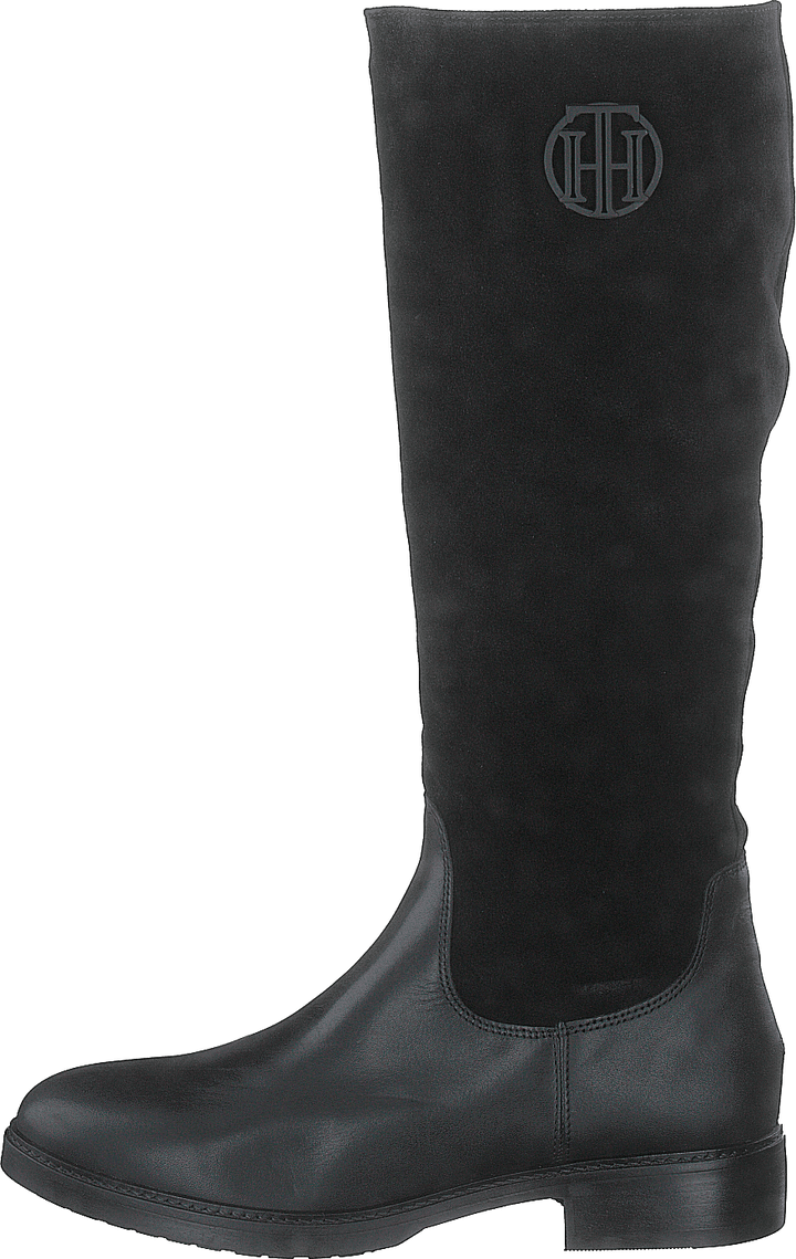 Modern Tommy Long Boot Black