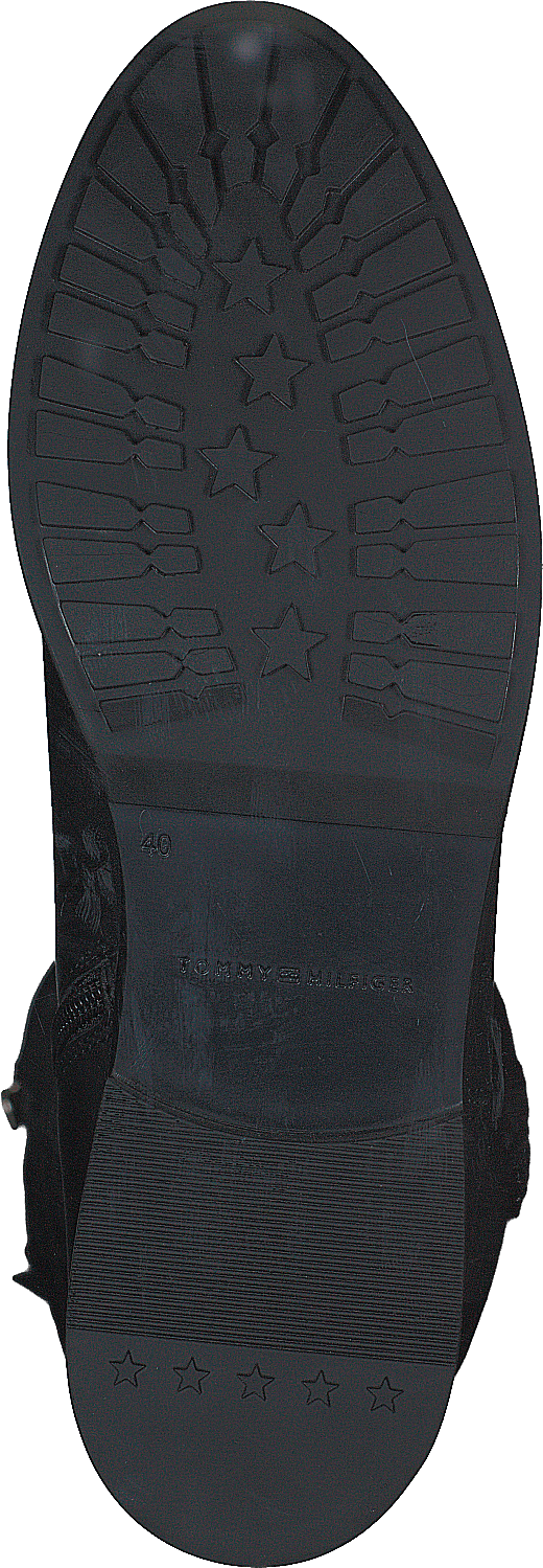 Modern Tommy Long Boot Black