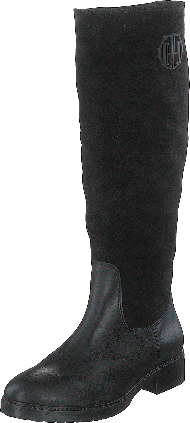 Modern Tommy Long Boot Black