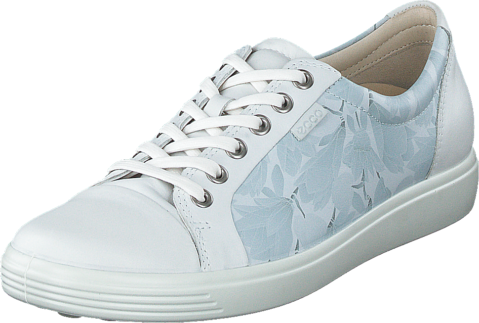 Soft 7 W White/dusty Blue