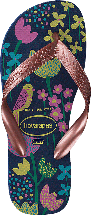 Flores Dark Blue/gold