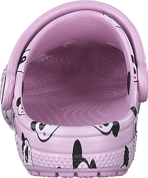 Dětské baleríny Classic Panda Print Clog Pink