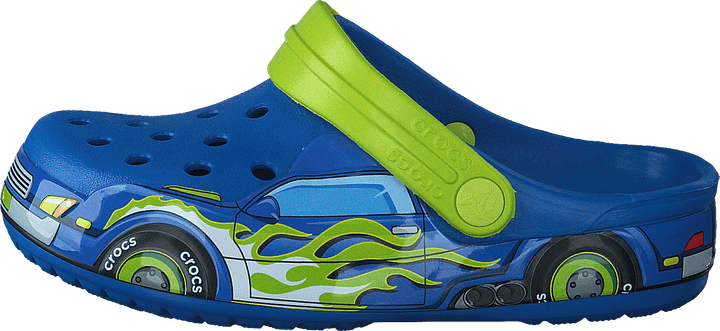 Fun Lab Truck Band Clog Kids Bright Cobalt