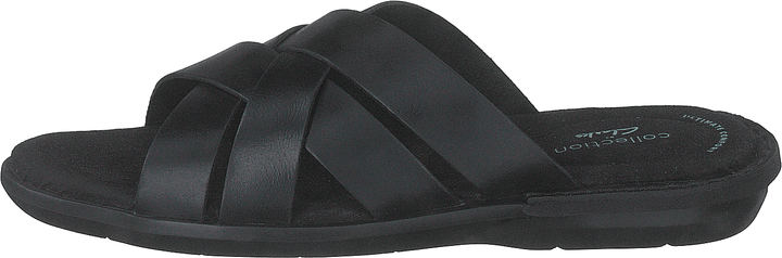 Ellison Weave Schwarzes Leder