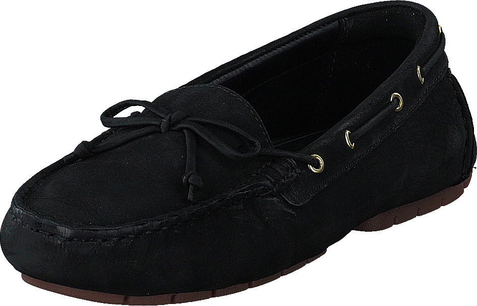 C Mocc Boat2 Nubuck Noir