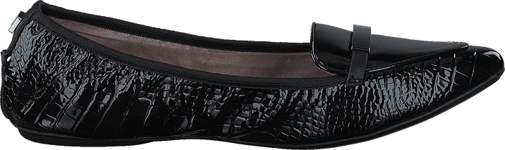 Katia Black Patent Croc