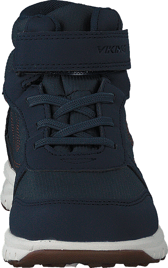 Hovet Mid WP Navy/Cognac