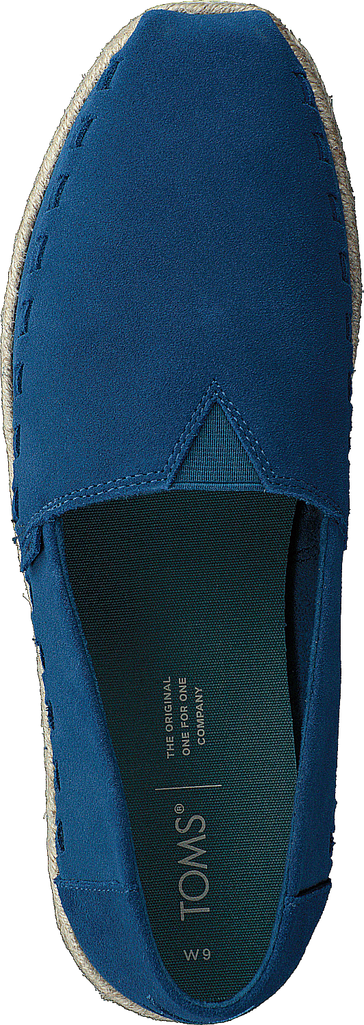Corda in pelle scamosciata Alprg Moroccan Blue