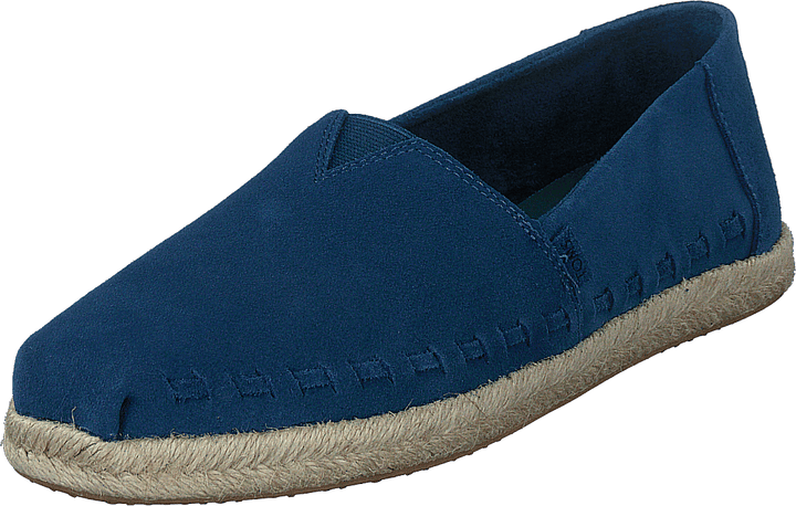 Corda in pelle scamosciata Alprg Moroccan Blue