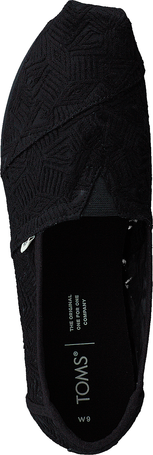 Geo Lace Alprg Schwarz