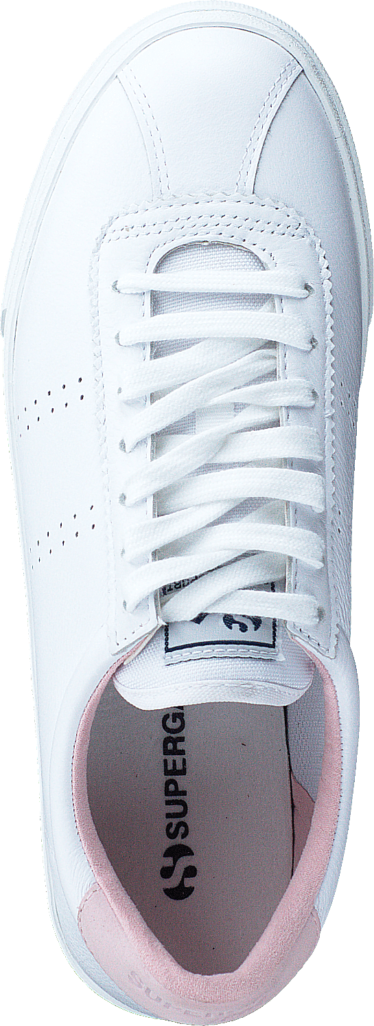 2843 Club S Comfort Leather White-pink Lt A4x