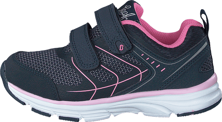 Drill Bleu marine/rose