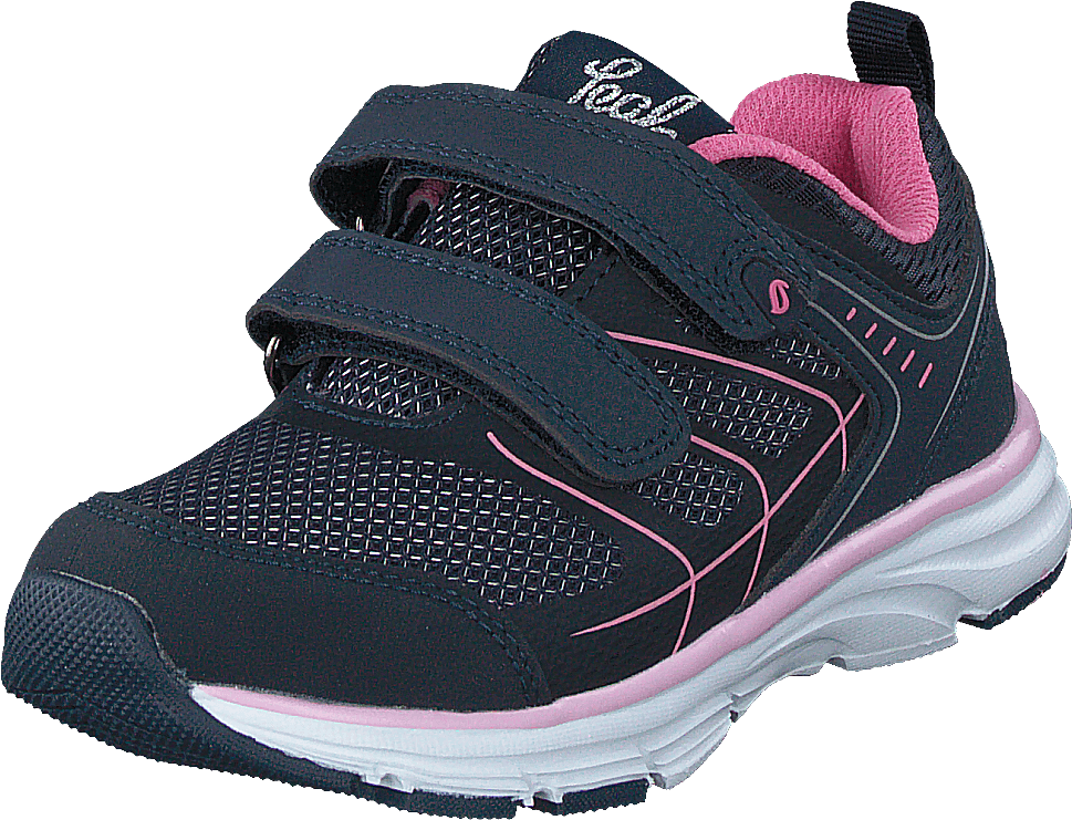 Drill Bleu marine/rose