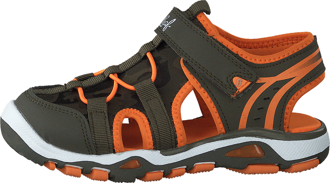 Halmby Khaki/orange