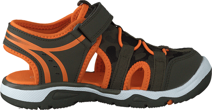 Halmby Khaki/orange